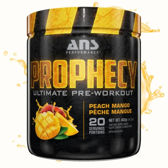 Ans Prophecy Pre Workout 20 Servings Peach Mango