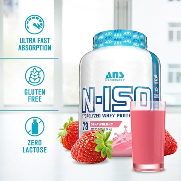 Ans N-Iso 5lbs Strawberry - Image 2