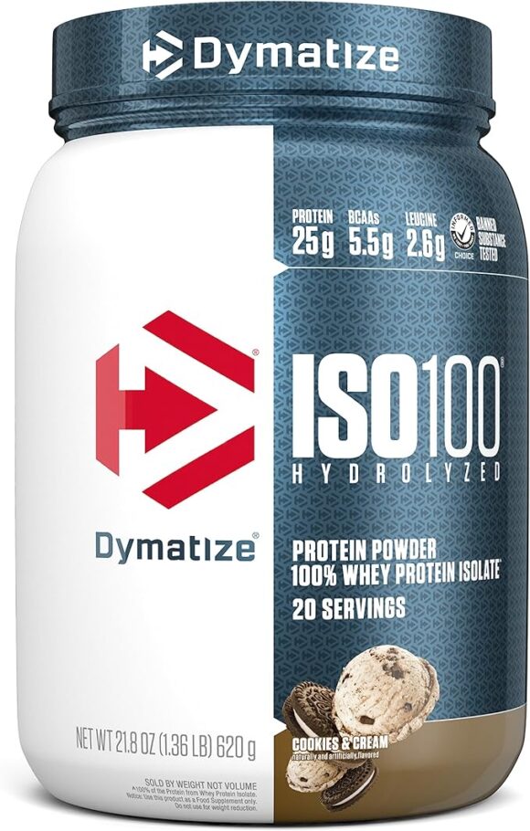 Dymatize Iso100 1.36lbs Cookie & Cream
