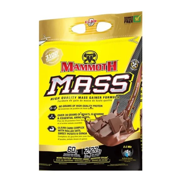 Mammoth 5lbs Mass Gainer Rich Chocolate