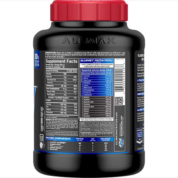 Allmax Classic Whey 5lb - Image 5