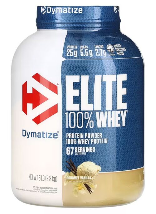 Dymatize Elite Whey 4.4lbs Vanilla